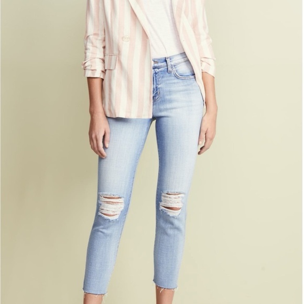 L'agence El Matador Jeans Size 25 Slim High Rise Distressed Denim